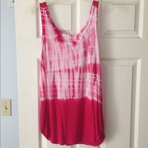 Pink Tie Dye Tank